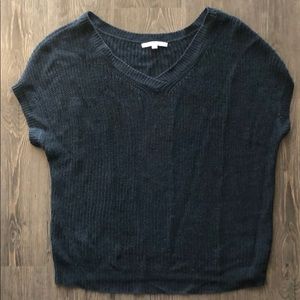 Gap navy short sleeve sweater